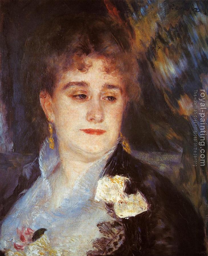 Pierre Auguste Renoir : First Portrait of Madame Georges Charpentier